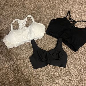 3 bralette bundle sizes XL-XXL maurice’s bras